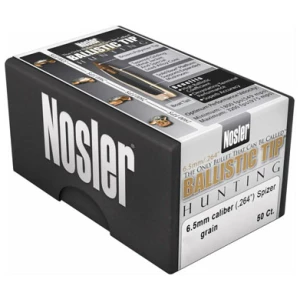 NOSLER BULLETS 6.5MM .264 - 100GR BALLISTIC TIP 50CT