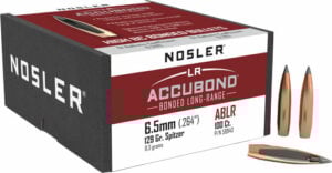 NOSLER BULLETS 6.5MM .264 - 129GR ACCUBOND LR 100CT