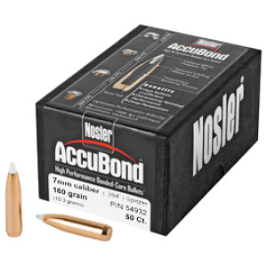 NOSLER 7MM 160GR ACCUBOND 50CT