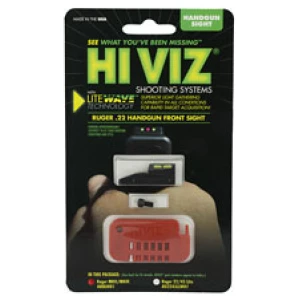 HIVIZ RUGER MKII III BUCKMARK SNGL 6