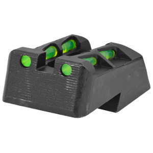HIVIZ LTWV REAR SA 1911 GRN/RD/BLK