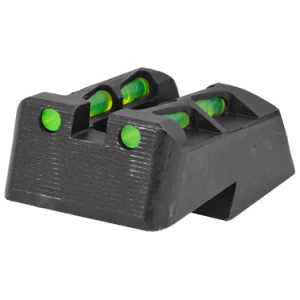 HIVIZ LTWV REAR SA 1911 GRN/RD/BLK