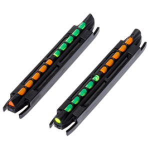 HIVIZ 2IN1 MAG SG GRN/ORG .218-.328