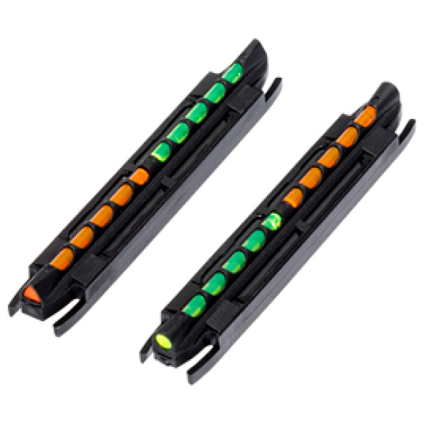 HIVIZ 2IN1 MAG SG GRN/ORG .218-.328
