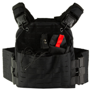 NCSTAR QR LC PLT CARRIER MED-2XL BLK