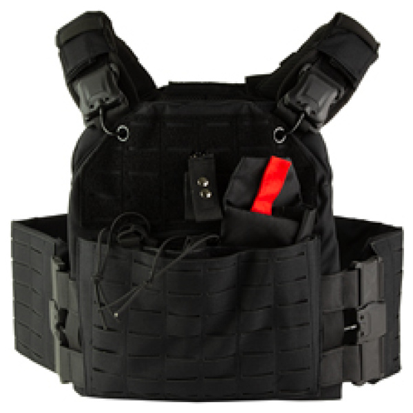 NCSTAR QR LC PLT CARRIER MED-2XL BLK