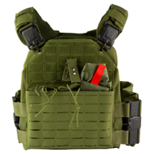 NCSTAR QR LC PLT CARRIER MED-2XL GRN