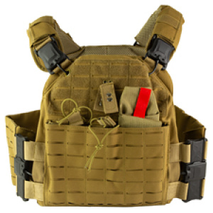 NCSTAR QR LC PLT CARRIER MED-2XL TAN