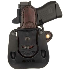 1791 PDHC PADDLE HOLSTER MULT- - FIT OR RH SIG P365/SIM SIG BRN