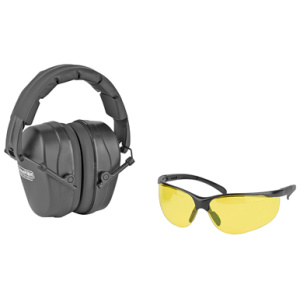 CHAMPION SHOOTING EYE/EAR COMBO BLK