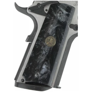 PACHMAYR GRIPS 1911 FULL SIZE - BLACK PEARL SMOOTH