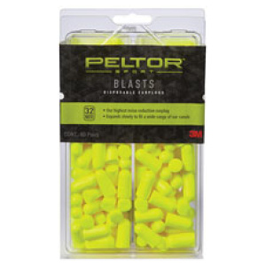 PELTOR SPORTBLAST DISP EARPLG 80PAIR