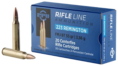 PPU 223REM 55GR FMJBT 20/1000