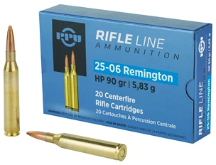 PPU 25-06REM HP 90GR 20/200