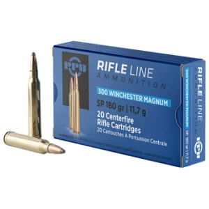 PPU 300 WIN MAG 180GR SP 20/200