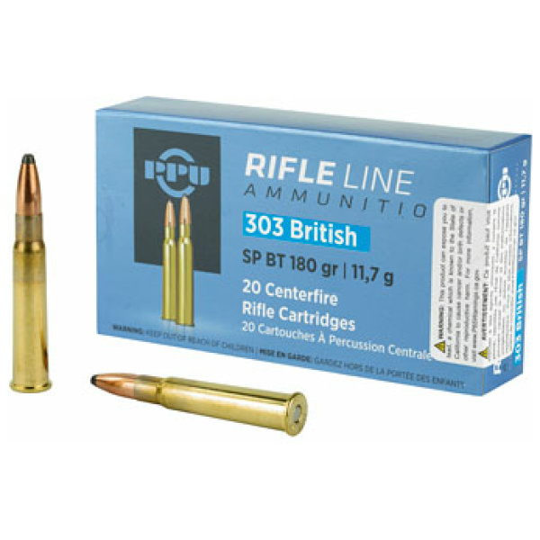 PPU 303 BRITISH SP 180GR 20/200