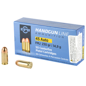 PPU 45ACP FMJ 230GR 50/500