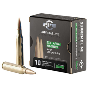 PPU SUPREME 338LAP 250GR HPBT 10/200