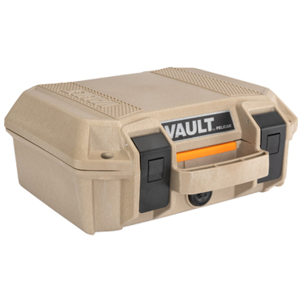 PELICAN V100C VAULT CASE WL/WF TAN