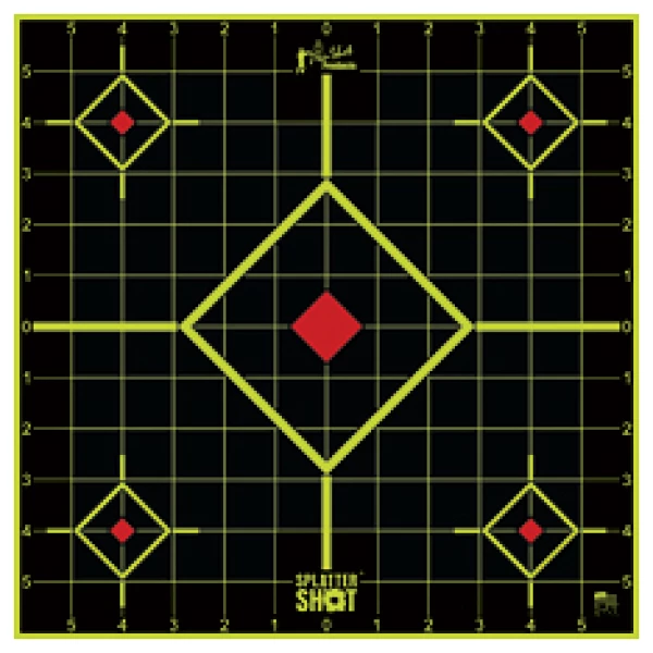 PRO-SHOT TARGET 12" GRN SIGHT-IN 5PK