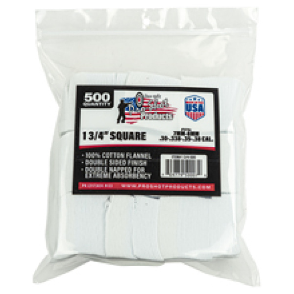 PRO-SHOT PATCH 7MM-38CAL 1 3/4" 500C