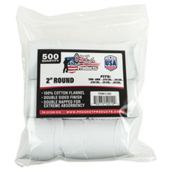 PRO-SHOT PATCH .270-38CAL RND 500 CT