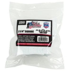 PRO-SHOT PATCH .35-.45CAL 2 1/4" 250