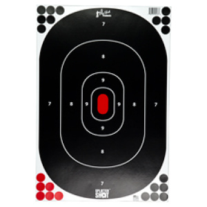 PRO-SHOT TARGET 12X17" SILH P&S 5PK