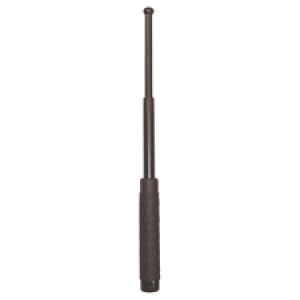 PS EXP BATON 16" RUBBER HANDLE BLK