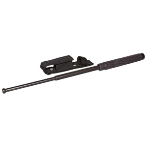 PS EXP BATON 21" RUBBER HANDLE BLK