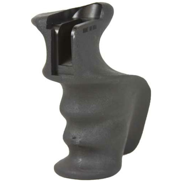 J&E HEAVY DUTY ERGONOMIC GRIP - W/FINGER GROOVES BLACK