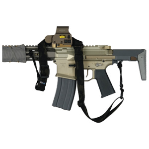 Q G-SLING BLACK MULTICAM