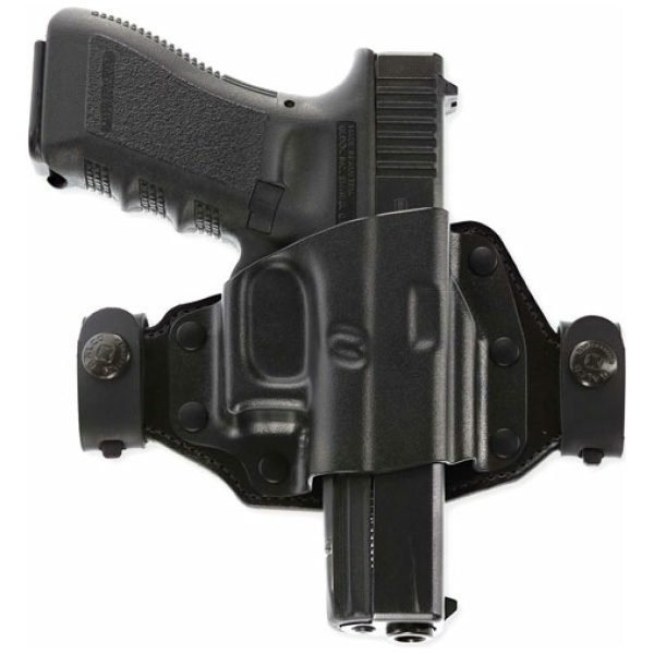GALCO QUICK SLIDE BELT HOLSTER - RH HYBRID S&W M&P 9/40 BLACK