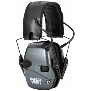 HOWARD LEIGHT IMPACT SPORT - YOUTH ELECTRONIC MUFF GRAY/BLK