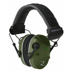 RADIANS R3400 ELEC MUFF GRN/BLK