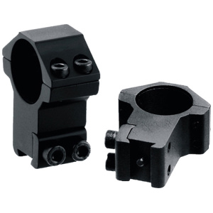 UTG AIRGUN/RIMFIRE RINGS 1" - HIGH PROFILE 2 PIECE 3/8 DVTL