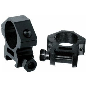 UTG RINGS 30MM LOW PROFILE - MATTE BLACK PICATINNY/WEAVER