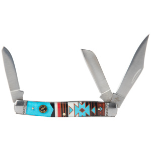 ABKT ROPER SUNSET SERIES #2 - WESTERN STOCKMAN 3-BLADE