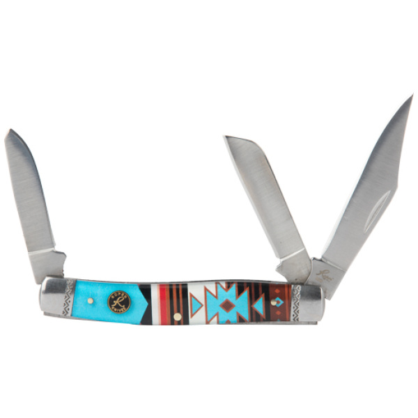 ABKT ROPER SUNSET SERIES #2 - WESTERN STOCKMAN 3-BLADE