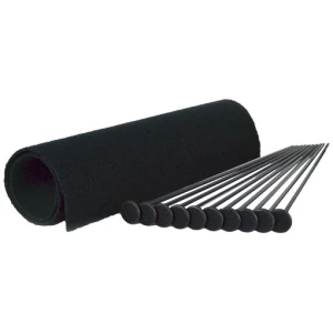 GSS SMALL RIFLE ROD KIT 10 BLK - RIFLE RODS .22 CAL 19"X15"