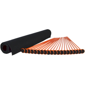 GSS MEDIUM RIFLE ROD KIT 20ORG - RIFLE RODS .22 CAL 19"X30"