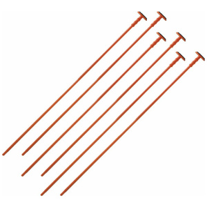 GSS ORANGE RIFLE RODS .22 - CALIBER 6-PACK