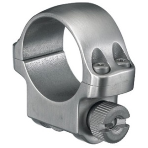 RUGER RING 1" LOW STAINLESS