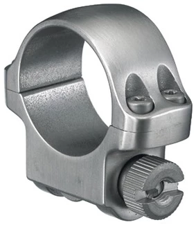 RUGER RING 1" LOW STAINLESS