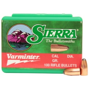 SIERRA BULLETS .22 CAL .224 - 50GR SP 100CT