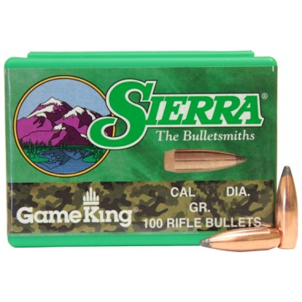 SIERRA BULLETS .22 CAL .224 - 55GR FMJ-BT 100CT