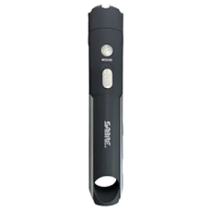 SABRE 2-IN-1 STUN GUN LED LIGHT BLK