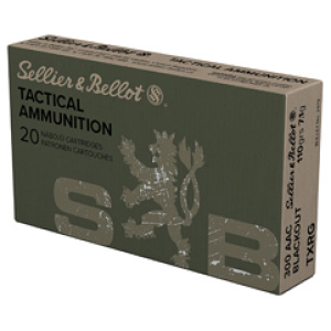 S&B EXERGY BLUE 300BLK 110GR 20/1000