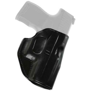 GALCO STINGER BELT HOLSTER RH - LEATHER SIG P938 BLACK