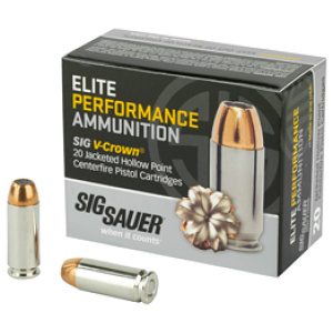SIG AMMO 10MM 180GR JHP 20/200